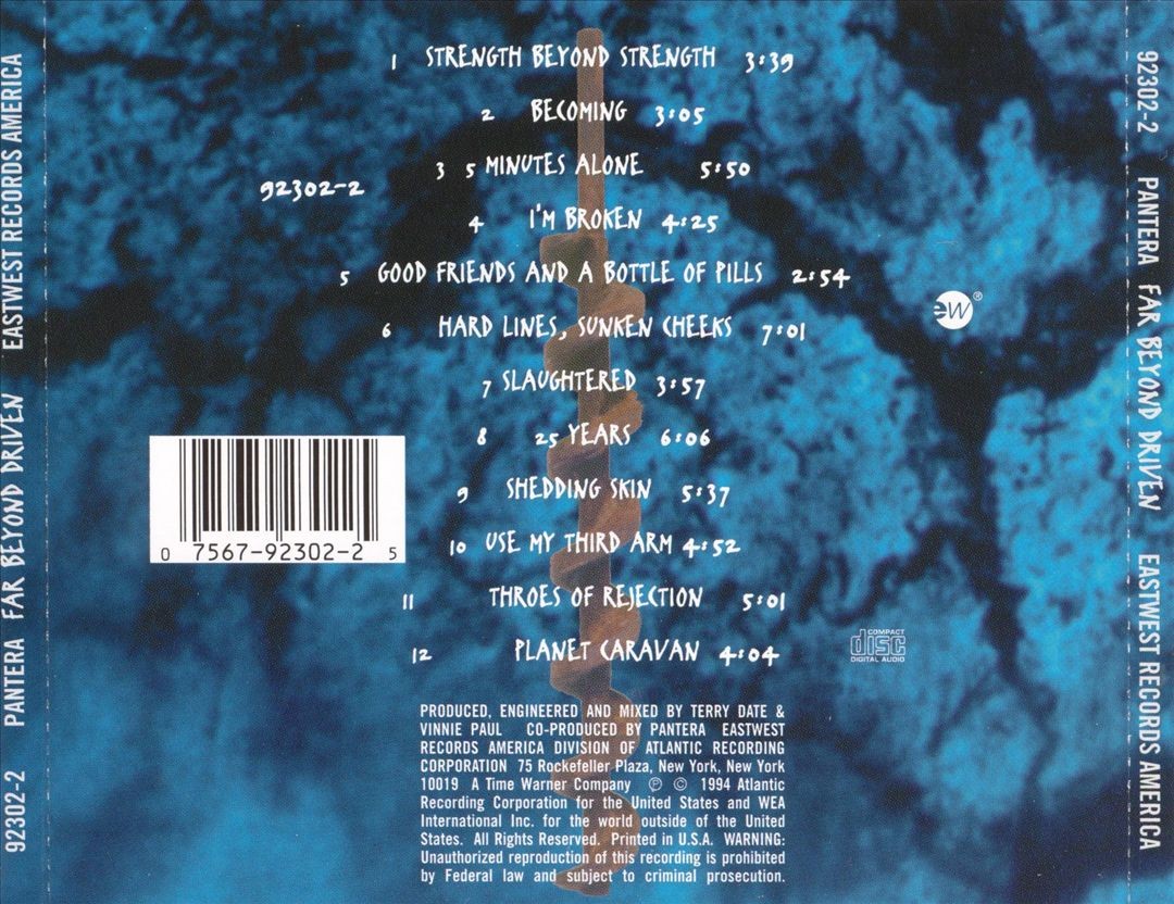 PANTERA - FAR BEYOND DRIVEN [PA] NEW CD 75679230225| eBay