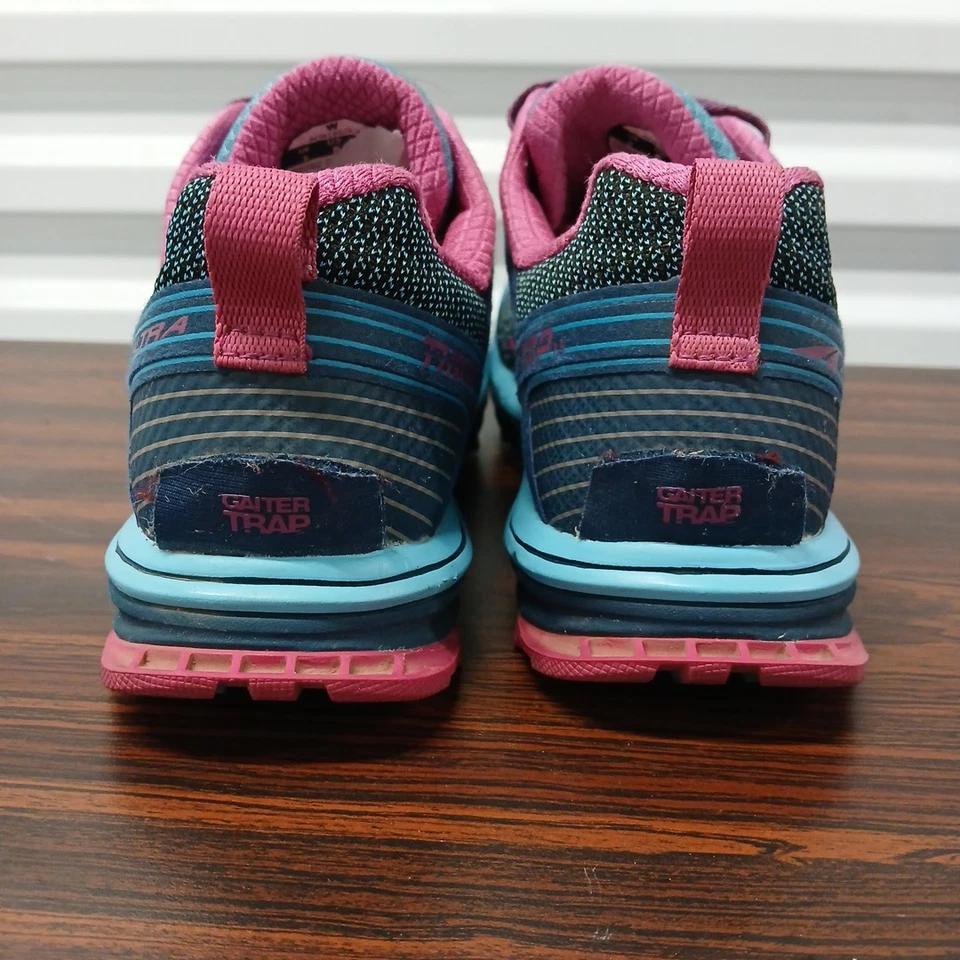 Altra Timp 1.5 Women's Size 8 Trail Running Shoes Sneakers Blue Pink NICE! - Image 4 of 4