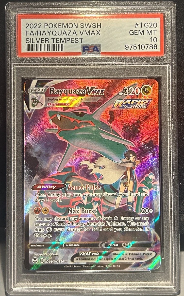 Rayquaza Pokémon TCG Professional Sports Authenticator (PSA) Grade