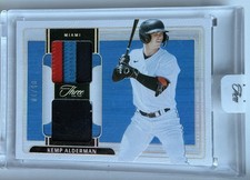 KEMP ALDERMAN /10 PROSPECT DUAL JERSEY 2024 Panini Three And Two #PDJ-KA Marlins