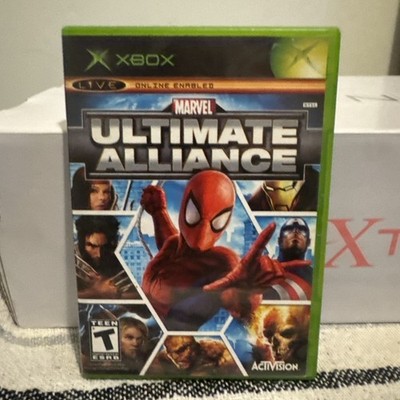 Marvel: Ultimate Alliance (Microsoft Xbox, 2006) No Manual CIB Clean