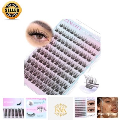 Cruelty-Free Self Adhesive Lash Clusters - Weightless Natural Eyelash Extensions