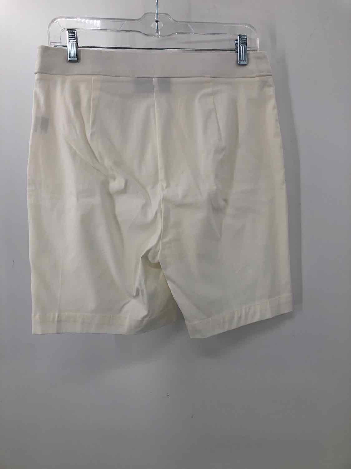 Pre-Owned Rafaella White Size 10 Basic Shorts - image 2