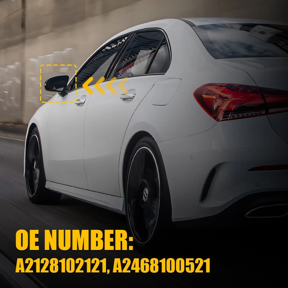 Espejo retrovisor izquierdo vidrio calor con punto ciego para Mercedes Clase E W212 Clase S W221 1-10X Foto 3 de 4