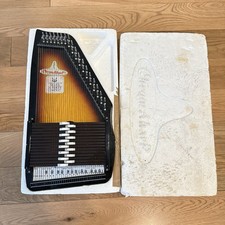ChromAharP Autoharp 15 Chord 36 String Sunburst Made In Japan String Instrument