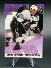 1994-95 Flair Center Spotlight WAYNE GRETZKY #4 of 10 Los Angeles Kings (HOF)