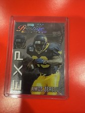 1999 Playoff Prestige EXP Rookie Amos Zereoue EX24 Reflections Silver /3250 (RC)
