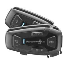 Interphone U Com 8R Twin Pack Headset Motorcycle Intercom U-Com 8 Bluetooth