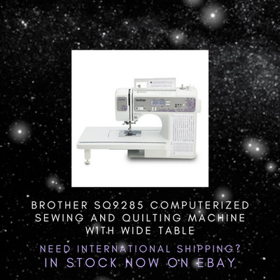 Brother SQ9285 Sewing Quilting Machine 150 Stitches Wide Table LCD