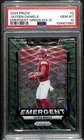 2024 Panini Prizm Emergent Prizms Green Wave 2 Jayden Daniels Rookie PSA 10 GEM