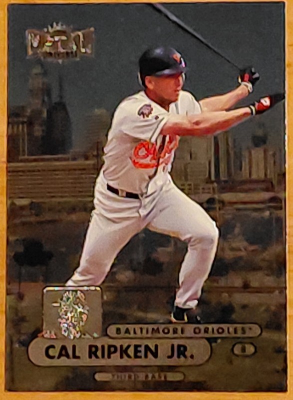 1998 Fleer Metal Universe #200 CAL RIPKEN JR - HOF - BALTIMORE ORIOLES
