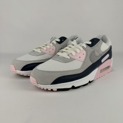 Nike Air Max 90 Pink Foam Armory Navy White Grey DM0029-106 Men's Size 11.5