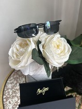 Maui Jim Kanaha MJ 409 02 Black Frame - Neutral Grey Polarized Lens Sunglasses