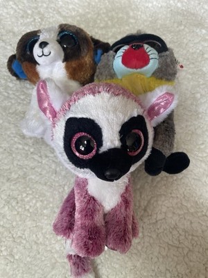 Ty Beanie Boo lot of 3 Leeann, Duke , Wasabi