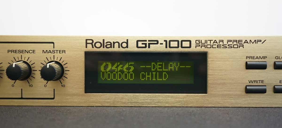Roland GP-100 Guitar Preamp/Processor Amp Modeling, Multi-Effects