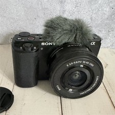 Sony Alpha ZV-E10 24.2MP Mirrorless Black Flip Screen HDMI 16-50mm OSS