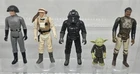 Vintage 1977 - 1983 Kenner STAR WARS : Lot of (5) Action Figures