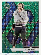 2025 Panini Mosaic - Sean McVay #238 Green Mosaic Prizm (RC)