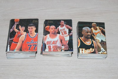 117 verschiedene Flair 1995/96 Karten - ohne Stars und Rookies