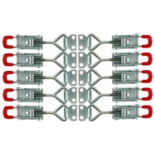 DasMarine 10PCS Adjustable Self-locking Buckle Toggle Latch Clamp 4012, 675LB...