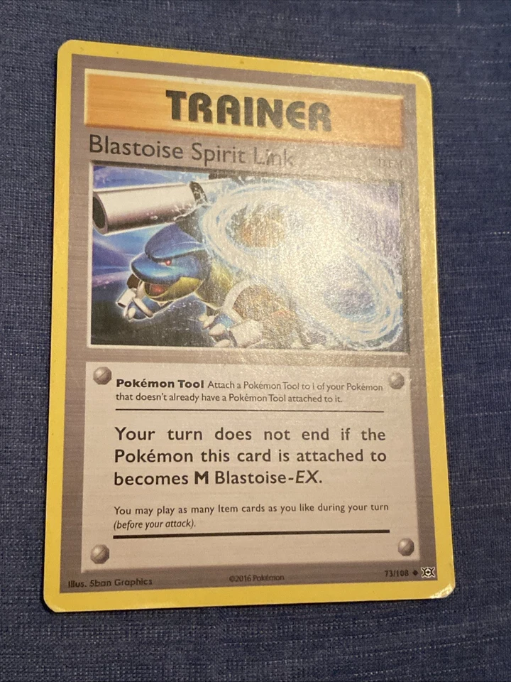 Blastoise Spirit Link 73/108 Uncommon XY Evolutions English - Image 3 of 4