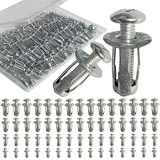 80PCS Petal Expansion Bolt Set with Toolbox, Expansion Screws Petal Nuts