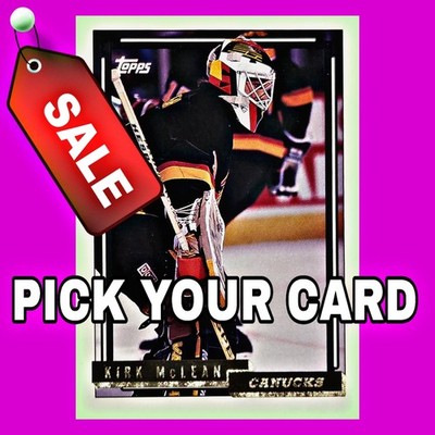 1992-93 Topps GOLD FOIL Hockey Cards | Pick Your Card [StL 12]