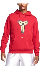 Large - Men's Nike Kobe Therma-FIT Pullover Hoodie RED - HF0066-636