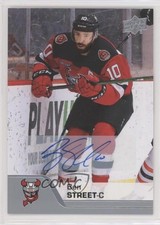 2020-21 Upper Deck AHL Auto Ben Street #28 Auto 0k4k