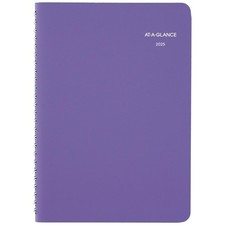 AT-A-GLANCE 2025 Appointment Book Planner, Weekly  Monthly, 5-1/2" x 8-1/2",