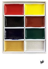 Kissho Japanese Painting Paints Gansai water color High-Quality 8 Colors