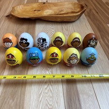 Lot 11 Family Weebles Wobble Playskool Toy Hasbro 1995 Mom Dog Nurse Firefighter