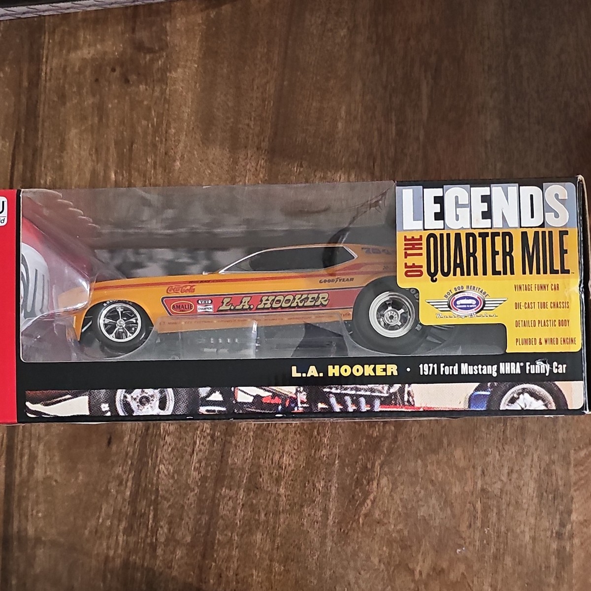 Auto World Legends Quarter Mile L.A. Hooker 1971 Ford Mustang NHRA