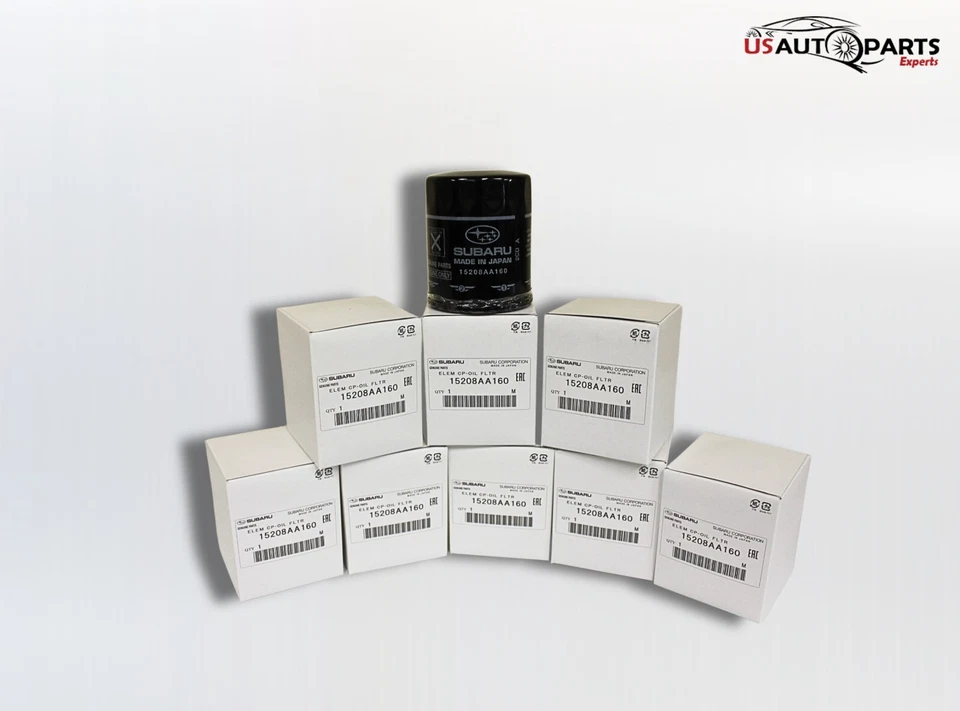 Juego de 8 filtros de aceite de motor originales Subaru para Forester Impreza Legacy 2011-2025 Foto 3 de 4