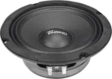 6.5" Shallow Midrange Speaker Pro Audio 500W 4 Ohm TPT-MR6-4 PRO