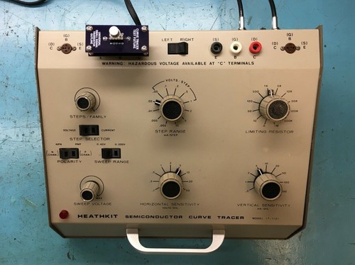 Accesorio/adaptador de prueba de trazador de curva universal - contorno de transistor de señal pequeña - Imagen 9 de 10