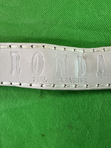 Vintage RONDA Genuine Snakeskin Leather Belt Made in Spain Size 95 Cowboy Style - Picture 3 of 13