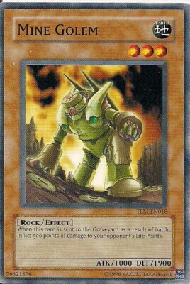 TLM-EN018 Mine Golem aus The Lost Millennium
