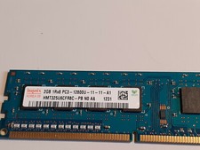 Banco RAM DDR3 - Hynix 2 GB (1 x 2GB) - 1Rx8 PC3-12800U-11-11-A1, HMT325U6CFR8C