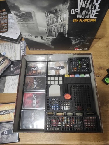 This War of Mine + Expansions Board Game - Organizer / Insert Only - Picture 2 of 11