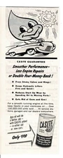 1954 CASITE Motor oil additive Vintage Print Ad