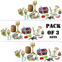 Pack Of (3) Playmobil 6301 Pirate Treasure Ages 4-10 on sale Pack Of (3) Playmobil 6301 Pirate Treasure Ages 4-10 on sale