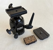 Foba Superball Tripod Head; Large size with two quick-release mounting plates