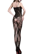 Women Sexy Lingerie Adult New Fishnet Body Stocking Bodysuit  Babydoll Nightwear
