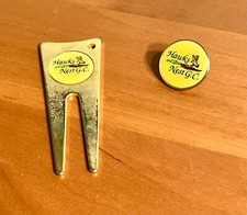Vintage Hawks Nest G.C. Logo Golf Ball Marker & Divot Repair Tool