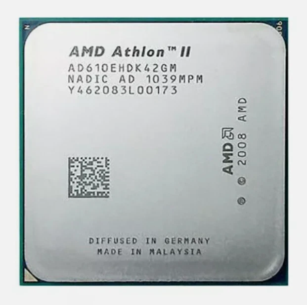 AMD Athlon II X4 610E CPU Quad-Core 2.4 GHz Socket AM3 45w Processor - Image 2 of 4