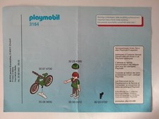 Playmobil Instrukcja budowy 3164 Pasek rowerowy A6