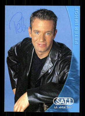 Peter Imhof SAT 1 Autogrammkarte Original Signiert # BC 83941
