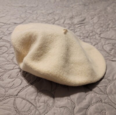 Betmar New York Beret Hat Womens One Size 100% Wool Felt  display picture 2