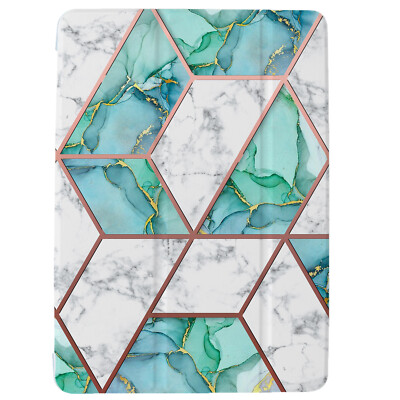 iPad Mini 7.9 Air 5 4 3 2 1 10.2 9.7 10.9 Pro 12.9 10.5 Soft Back Case Marble